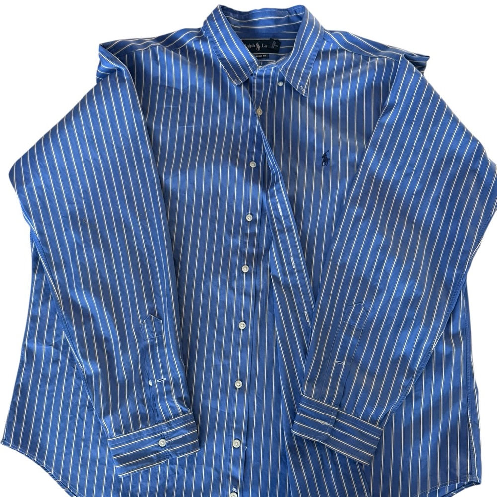 Ralph Lauren, men’s pinstripe classic fit 3XL
